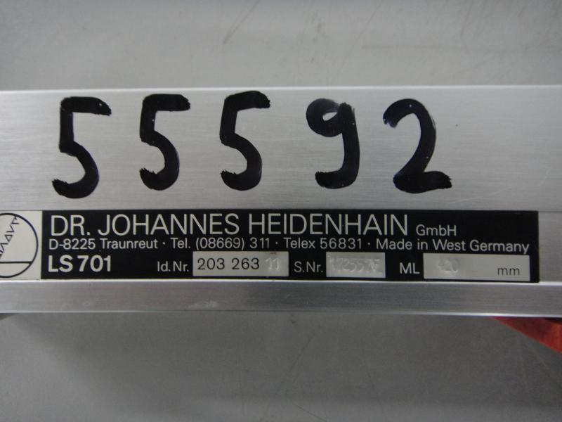 Glasmaßstab, inkrementales Längenmesssystem, Linear Scale, Maßstab mit Glaslineal für Positionsanzeige