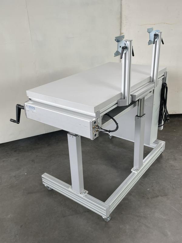 Höhenverstellbare Werkbank, höhenverstellbarer Arbeitstisch, Elektrowerkbank