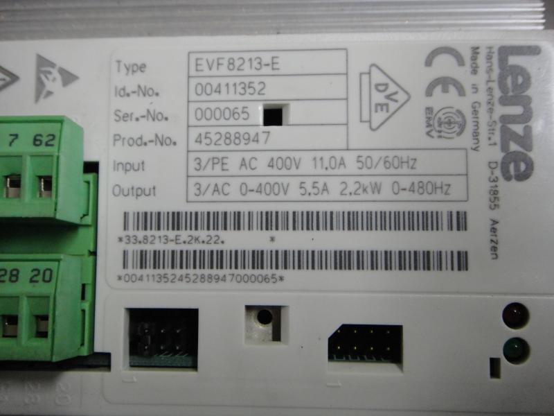 Antriebsregler, Frequenzumrichter, Leistungsmodul mit Bedienpad