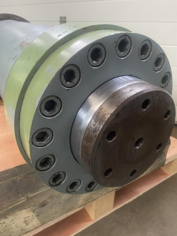 Hydraulikzylinder Doppeltwirkend, Flanschzylinder, Pressenzylinder, Presszylinder 160 Tonnen 325 bar