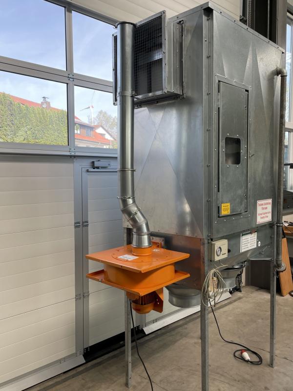Filteranlage, Absauganlage, Reinluftabsauganlage, Absaugfilter für Holzspäne Filteranlage, Absauganlage, Reinluftabsauganlage, Absaugfilter für Holzspäne
