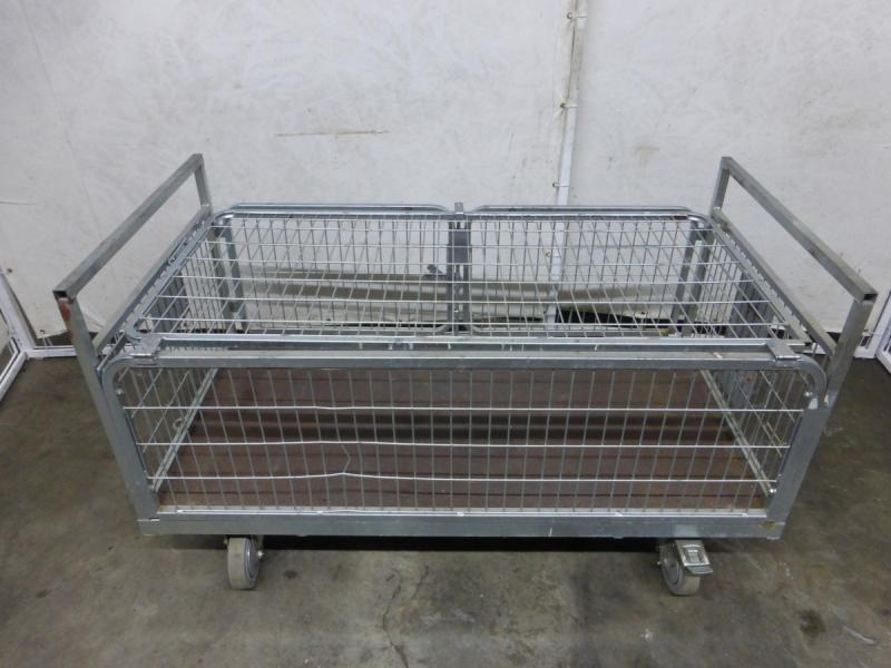 Transportwagen, Kastenwagen, Gitterrollwagen, Rollbehälter, Rollcontainer