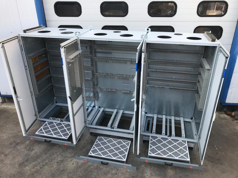 Schaltschrank, Steuerschrank, Doppelschaltschrank 3-Fach Schaltschrank, Anreih-Schranksystem