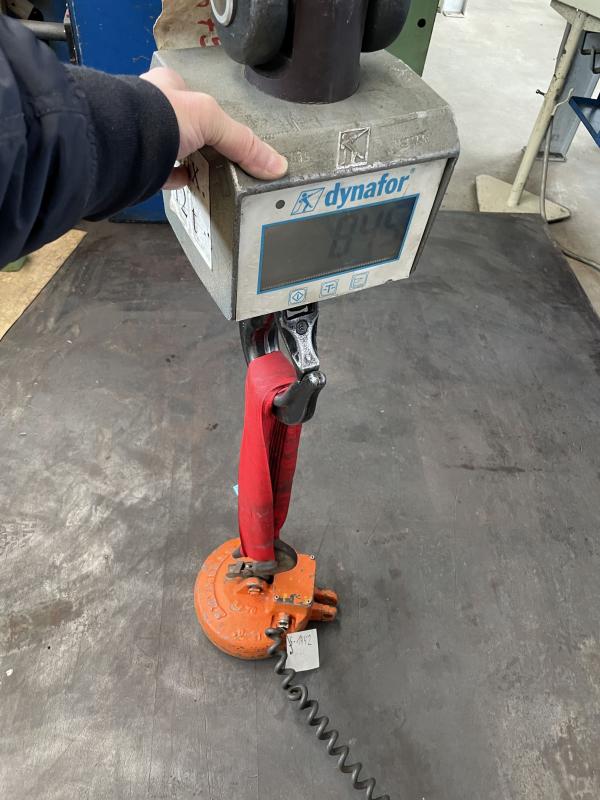 Elektro Rundmagnet, Lasthebemagnet, 1000 kg, Kranmagnet, Hubmagnet, Hebemagnet