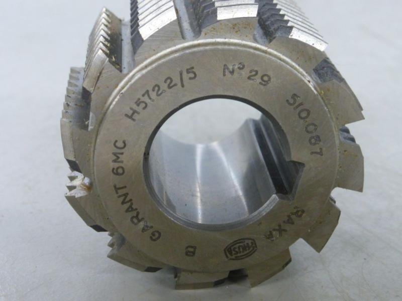 Modul Abwälzfräser, Zahnradfräser, Modulfräser für Zahnradbearbeitung, vermutlich Modul 1,6