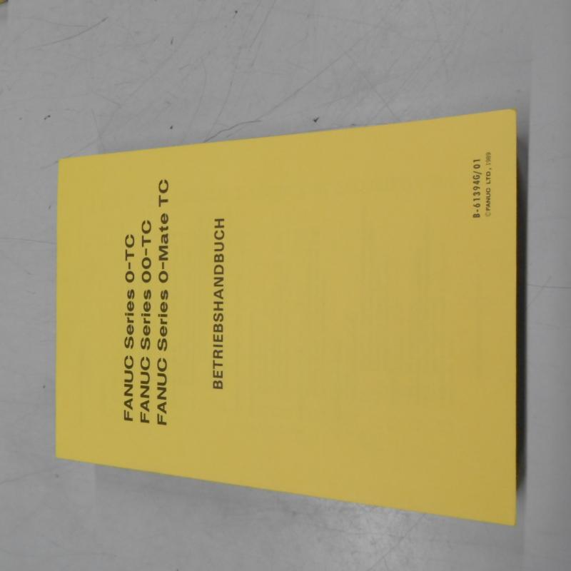 Handbuch Satz, Betriebsanleitung, Bedienungsanleitung, Maintenance Manual,  Operators Manual Fanuc Series O/OO für Drehmaschine, Drehbank, Lathe