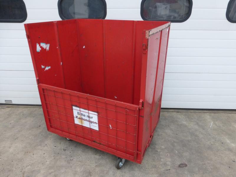 Transportwagen, Kastenwagen, Rollwagen, Rollbehälter, Rollcontainer, Vierwandwagen