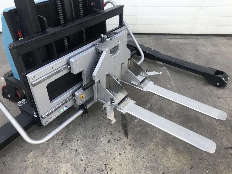 Breitspur-Hochhubwagen, Gehstapler, Deichselstapler, Breitspurhubwagen