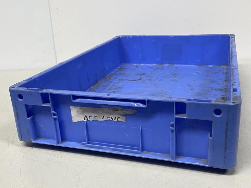 Gebrauchte Kunststoff Lagerkästen, Lagerbehälter, Sichtlagerkästen mit Stapelsockel, Stapelboden