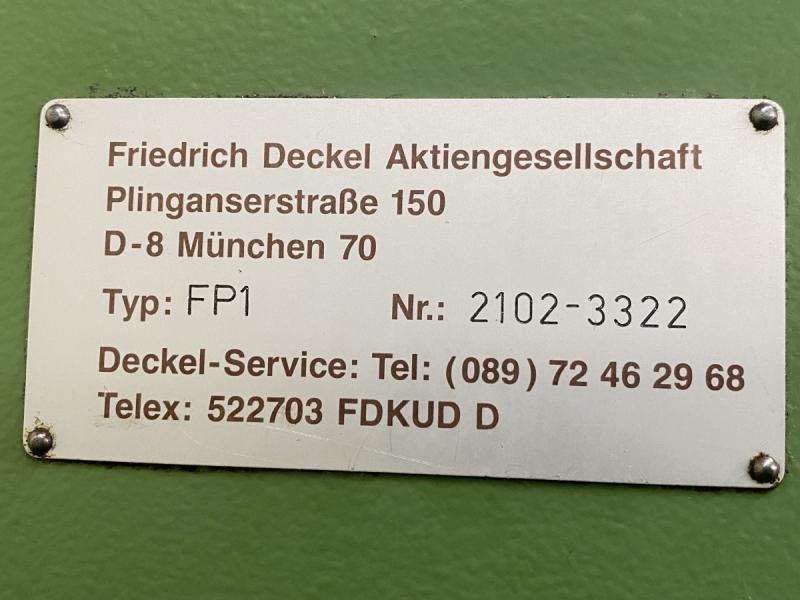 Univ. Werkzeugfräsmaschine mit Aktiv-Digitalanzeige