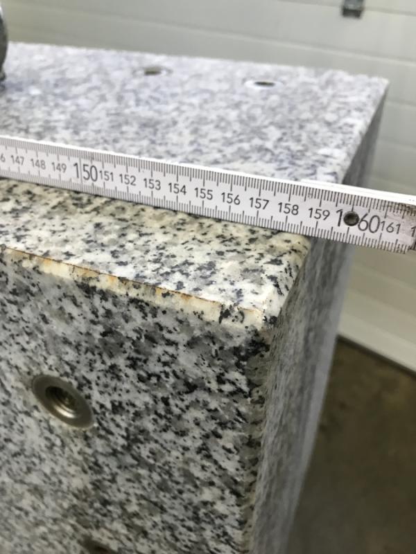 Hartgesteinplatte, Granitplatte, Granitblock Hartgesteinblock, Winkelblock