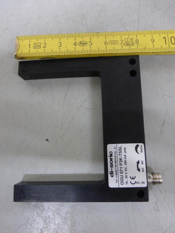 Sensor, Gabel-Lichtschranke, optischer Gabelschalter wie Initiator