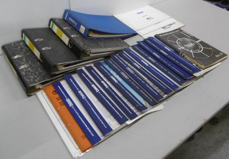 Betriebsanleitungen für verschiedene Stanzbiege- und Schweißautomaten mit Motorhaspel BIHLER 