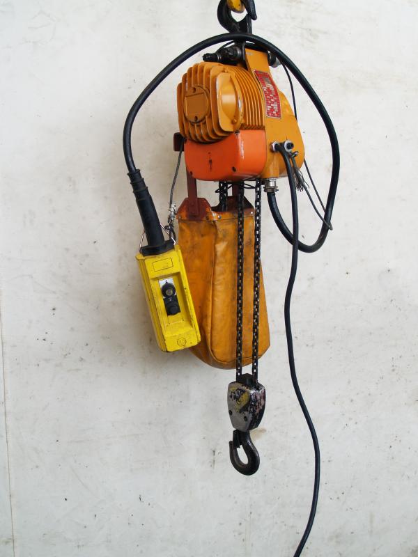 E-Kettenzug, Elektro Hubwerk, Kran 500 kg