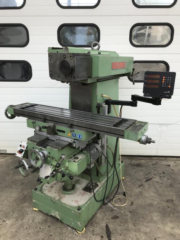 Universal Fräsmaschine, Konsolfräsmaschine mit Digitalanzeige HEIDENHAIN