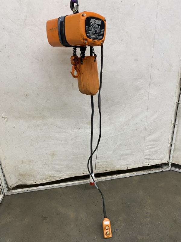 E-Kettenzug, Elektro Hubwerk, Kran