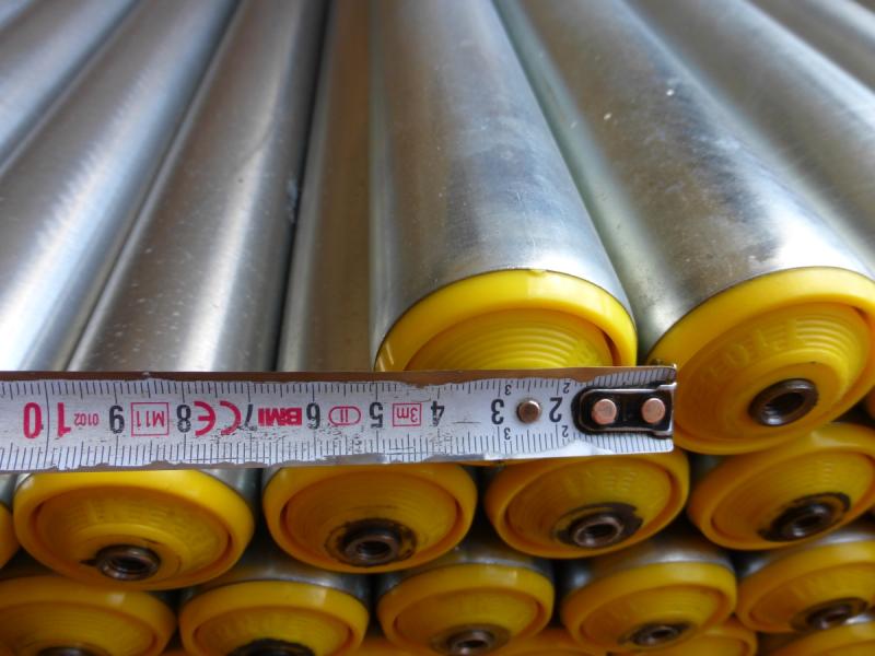 Tragrolle, Normrolle Stahl verzinkt Ø 50 x 700 mm