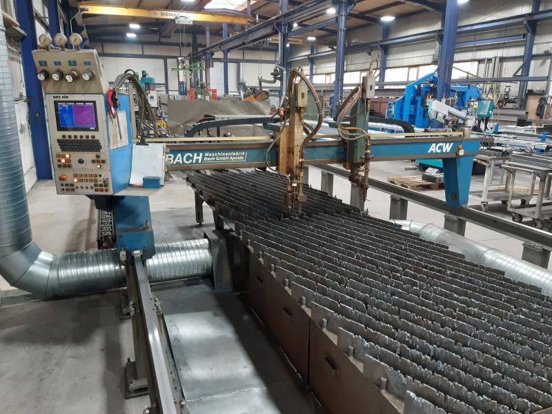 CNC Brennschneidanlage, Brennschneidmaschine 2500 x 6000 mm, mit Steuerung NBS 400