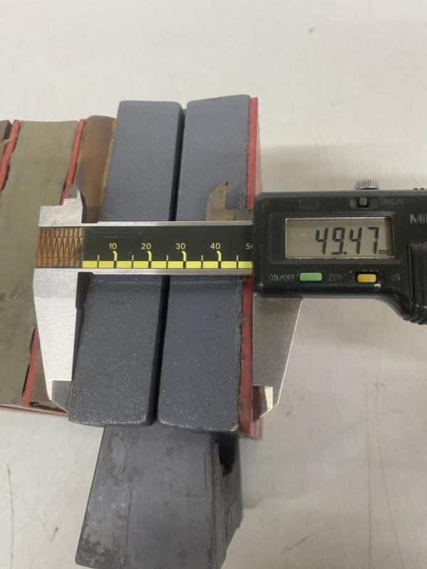 4 Stück Maschinenfüße mit Einstellkeil, Präzisionskeilschuhe