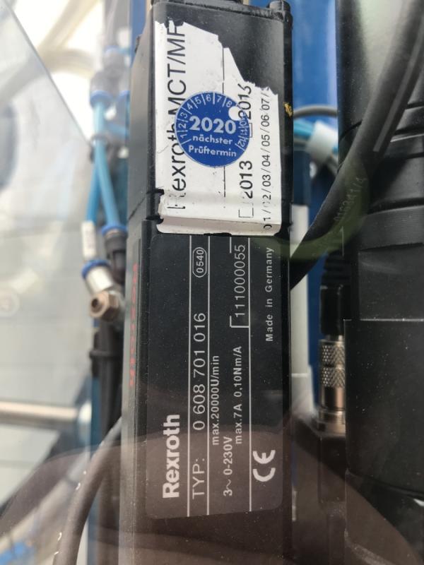 Elektro Dual-Schraubereinheit mit automatischem Vorschub pneumatik Doppelhub, an Handlinggerät