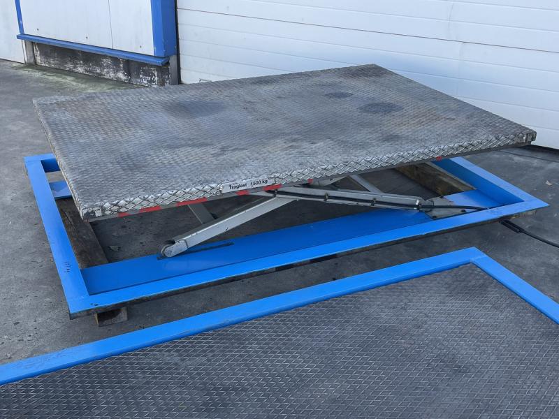 Hydr. Flachform-Scherenhubtisch bis 1000 kg  (ohne Hydraulikaggregat)