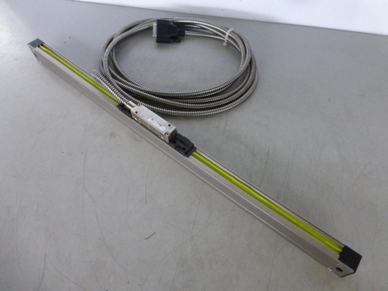 Absolutes Induktives Messsystem, Glasmaßstab, inkrementales Längenmesssystem, Linear Scale, Maßstab mit Glaslineal für Positionsanzeige