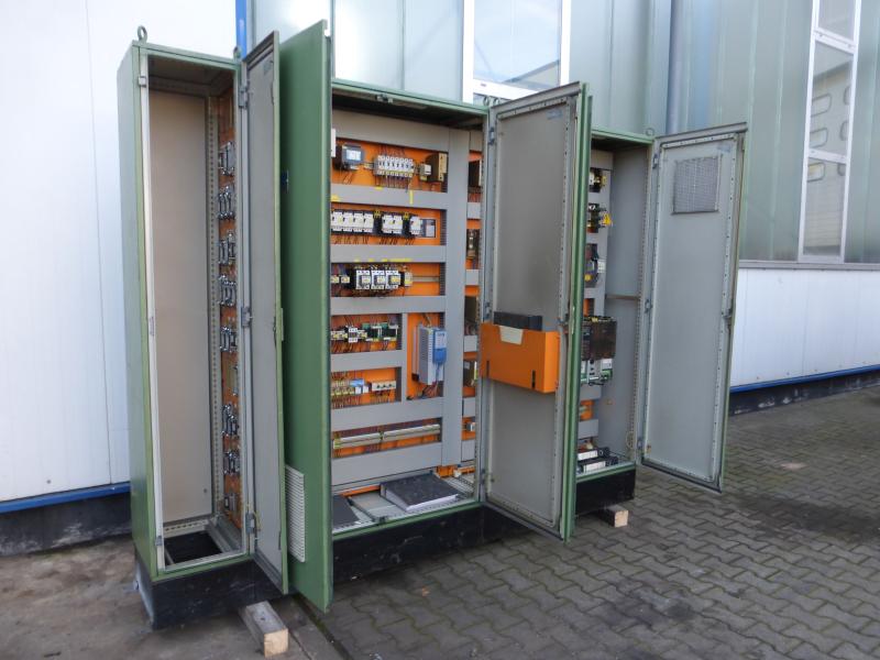 Bandanlage, Abwickelhaspel und Richtmaschine Bandanlage, Abwickelhaspel und Richtmaschine