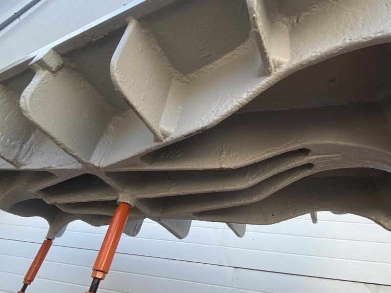 Richt- und Schweißplatte Stahlguß-Grauguß stark verrippt