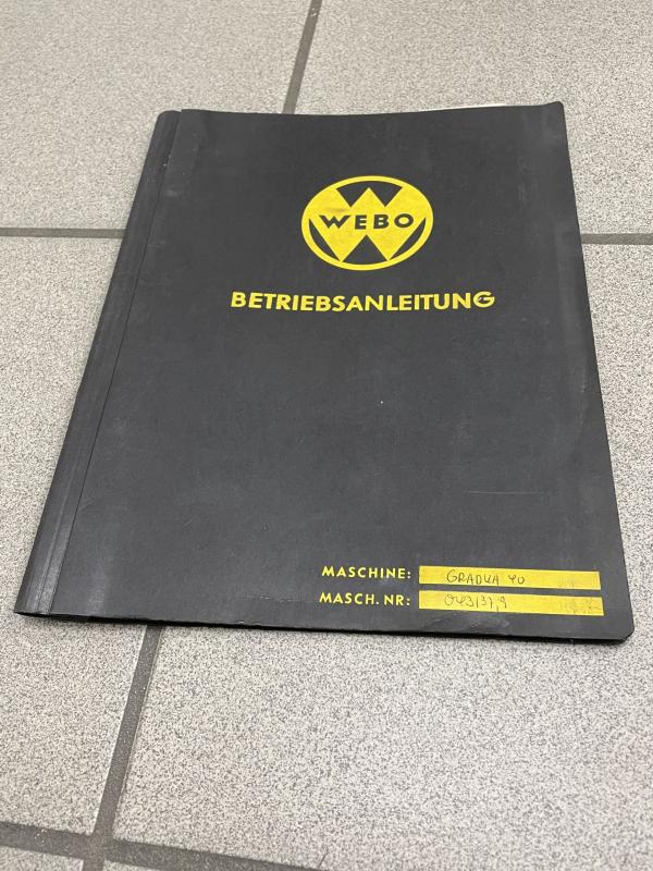 Bedienungsanleitung, Betriebsanleitung, Stromlaufplan für Bohrmaschine, Säulenbohrmaschine