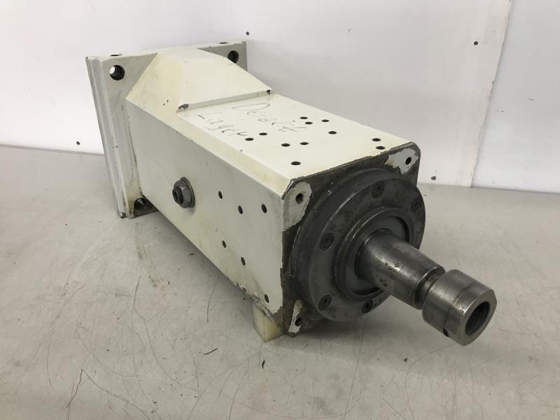 Hauptspindel, Schleifmaschinenspindel, Spindelkopf Reparaturbedürftige Schleifspindel, Lager defekt