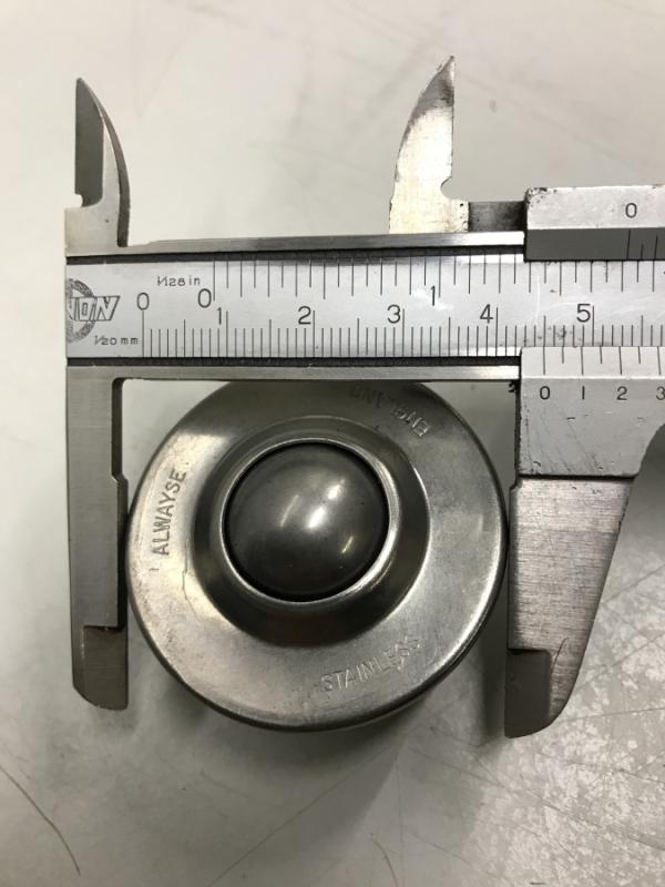 Kugelrolle für Kugelrollentisch zum Einbau in Rollenbahnen