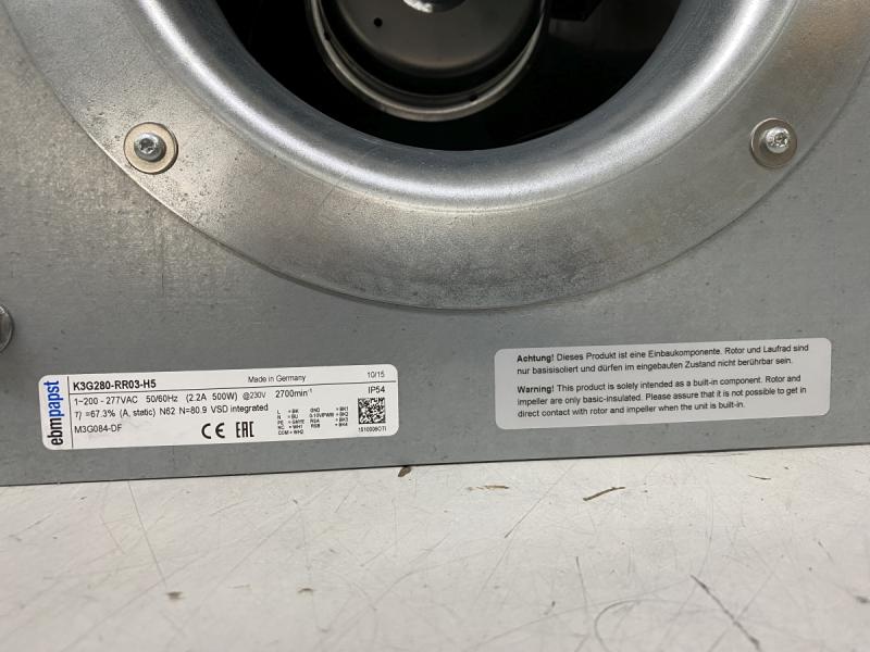 Radialventilator, Lüfter, Ventilator, Schaltschranklüfter Schaltschrankventilator