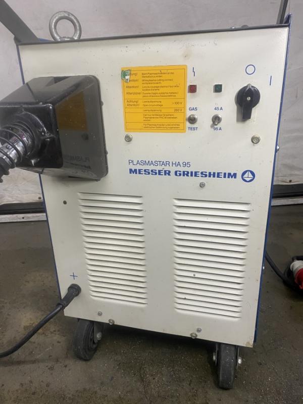 Plasma Schneidgerät, Plasmaschneidmaschine mit Handbrenner BINZEL ABICOR