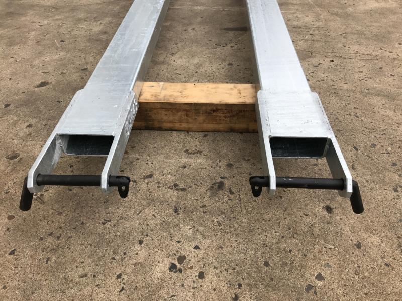 Gabelzinken Verlängerung in geschlossener Ausführung, Gabelverlängerung für Gabelstaplergabeln Gabelzinkenverlängerungen, Gabelzinken, Staplerzinken