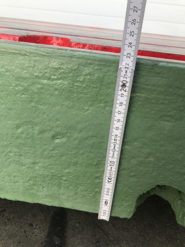 Aufspannplatte mit T-Nuten aus Stahlguß-Grauguß, Grundplatte von Radialbohrmaschine