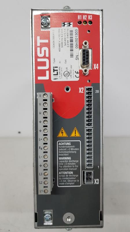 AC-Servoantrieb, Servosteller, Servoumrichter, Antriebsregler, Frequenzumrichter, Achsmodul