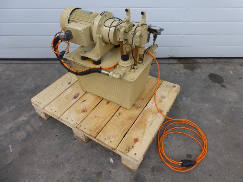 Hydraulikaggregat, Hydroaggregat mit Doppelpumpe, Tandempumpe, Hydraulik Aggregat