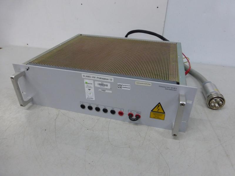 Anschluss Einheit für ELABO Tester, Umschaltmatrix, Connector Unit, 19" Rackeinschub 