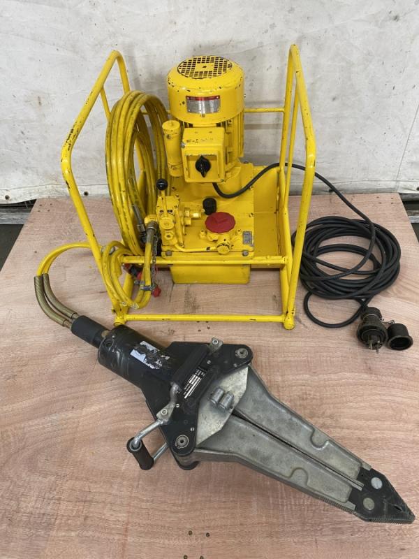 Hochdruck Hydraulikaggregat bis 630 bar, Hydraulische Spreizzange, Hydraulikspreizer