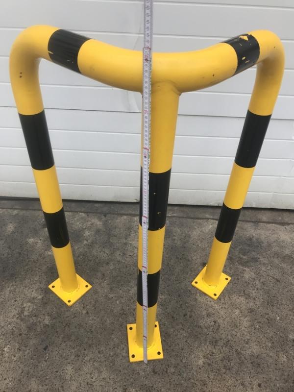 Rammschutz-Eckbügel, Anfahrschutz, Kantenschutz, Rammschutzbügel, Schutzwinkel, Säulenschutz für Regal, Abweiserecken