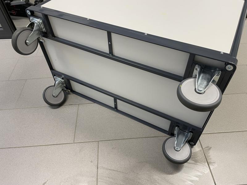 Rungenwagen, Zweiwandwagen, Transportwagen, Plattformwagen mit Seitenrungen, Seitenwandwagen