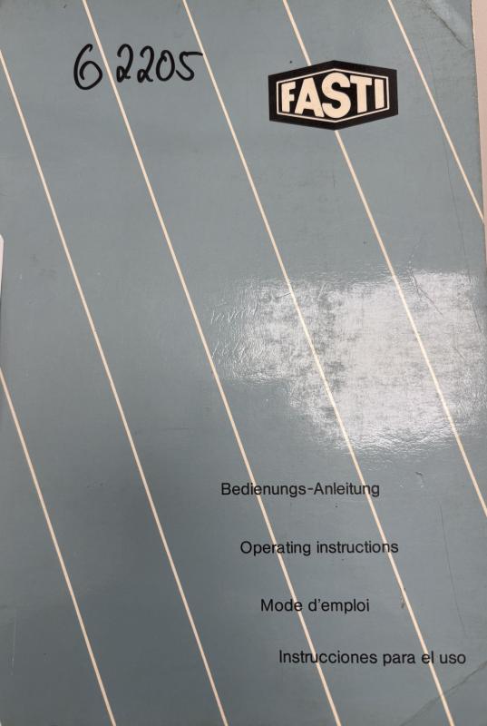 Bedienungsanleitung, Betriebsanleitung, Schaltplan usw.