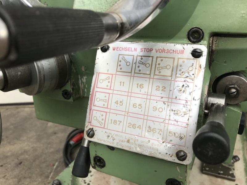 Universal Fräsmaschine, Konsolfräsmaschine mit Digitalanzeige HEIDENHAIN