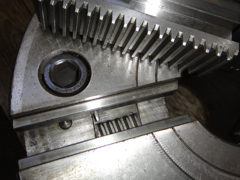 3-Backen Keilstangen Drehfutter vermutlich RÖHM oder SCHUNK, Baugleich Forkardt F315 oder