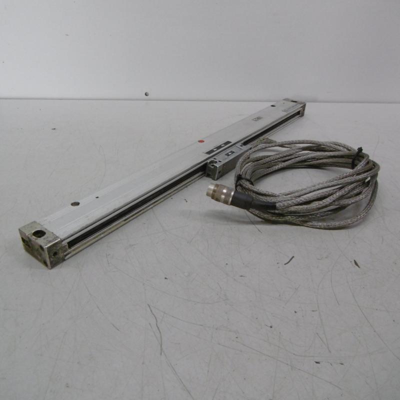 Glasmaßstab, inkrementales Längenmesssystem, Linear Scale, Linear Encoder, Maßstab mit Glaslineal für Positionsanzeige