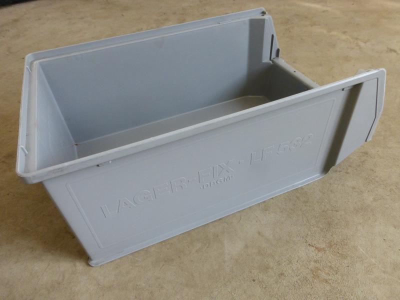 20 Stück Sichtlagerkästen, Lagerkästen, Lagerbehälter, sehr stabil aus Polypropylen