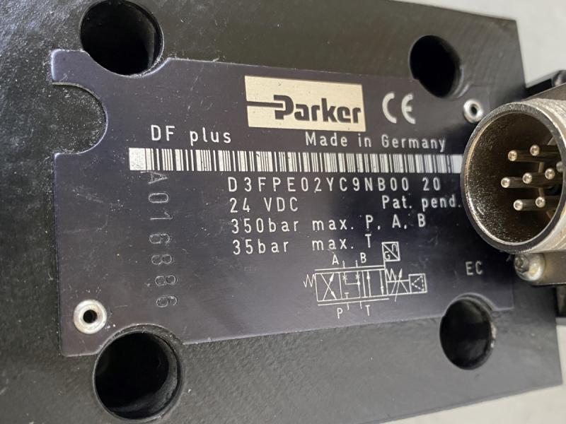 Hydraulikventil, Servoventil, Proportionalventil, Hydraulik Servo-Ventil PARKER DFplus