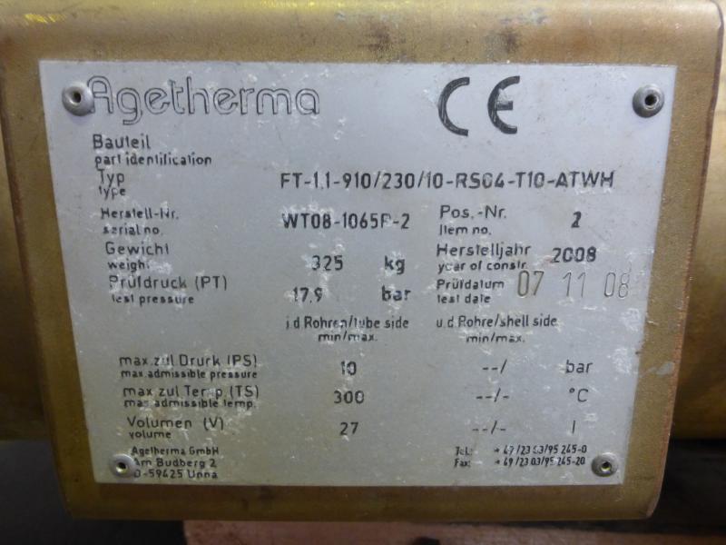 Edelstahl Wärmetauscher, Luft-Wasser, Luft Oel Waermetauscher, 4 Stück vorhanden