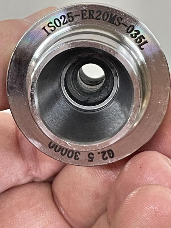 Spannzangenfutter ISO25, SK25, Spannzangensatz mit Spannzangeaufnahme ER20 Spannzangenfutter ISO25, SK25, Spannzangensatz mit Spannzangeaufnahme ER20
