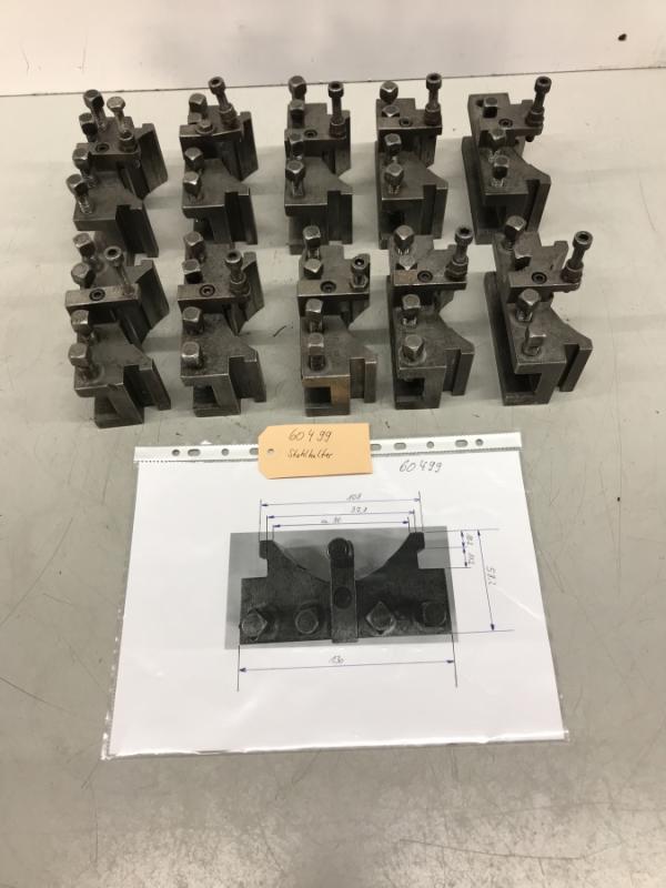 Schnellwechsel- Drehstahlhalter, Wechselkassetten, Stahlhalter  Wechselkassette für Schnellwechselstahlhalter
